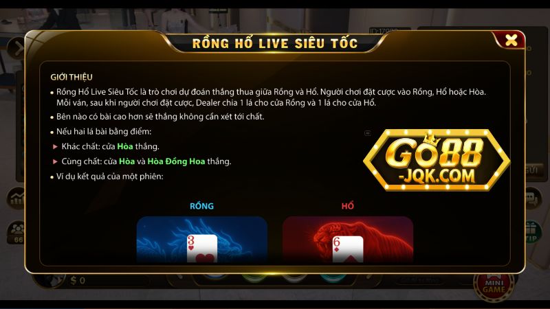 Luật Chơi và Mẹo Tại Live Casino Go88